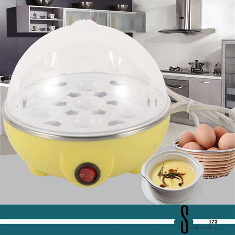 Cozedor De Ovos Elétrico A Vapor Fun Portátil 110v Egg Poacher