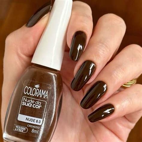 Esmalte Colorama Nude Cremoso Nude Da Sua Cor Ml Colorama DANI CASSIANO MAKEUP ESMALTERIA