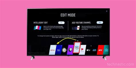How to Delete and Manage Apps on LG TV - Technastic