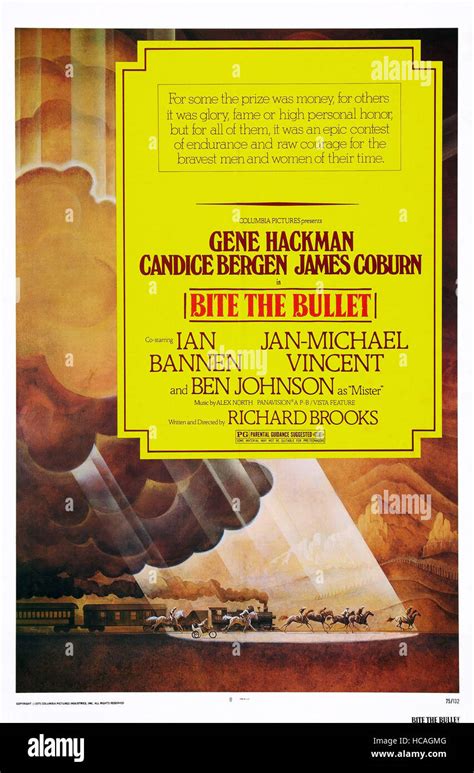 BITE THE BULLET, US poster art, 1975 Stock Photo - Alamy