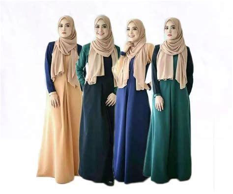 Islamic Abaya Long Dresses Dubai Turkish Ladies Clothing Women Muslim