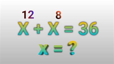 Math Olympiad Question You Should Learn This Trick Exponential Equation Solving Youtube