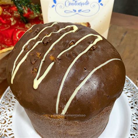 Cacau Show Panettone Dreamsmil Folhas E Leite Condensado Experimentaisso