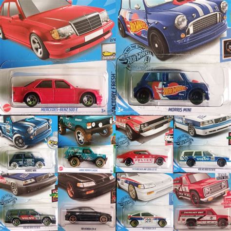 Jual Hot Wheels Mercedes Benz E Merah Morris Mini Range Rover Classic Nissan Skyline