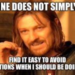 One Does Not Simply Meme Generator Imgflip