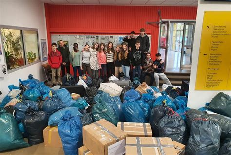 Wolfenb Ttel Sch Ler Des Thg Sammelten F R Satu Mare Regionalheute De