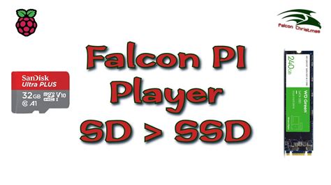 Falcon Pi Player SD To SSD YouTube