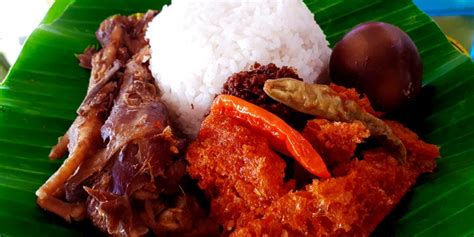 Daftar Harga Menu Delivery Gudeg Jogja Bu Mur Mergangsan Yogyakarta