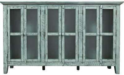 Lark Manor Eau Claire 6 Door Accent Cabinet Lark Manor Accent Doors