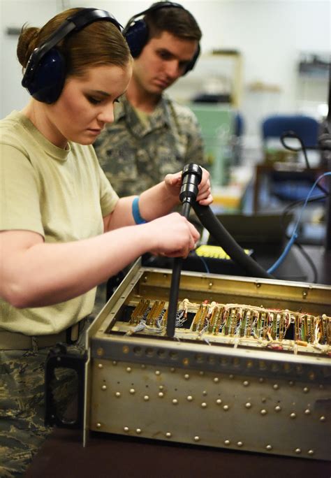 Malmstrom's electronics lab technicians put their skills to the test