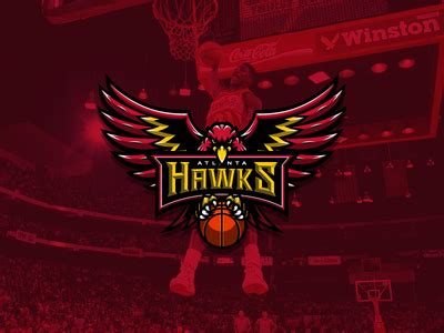 NBA logos redesign - Atlanta Hawks Extra 01 by Kelvin Lam on Dribbble