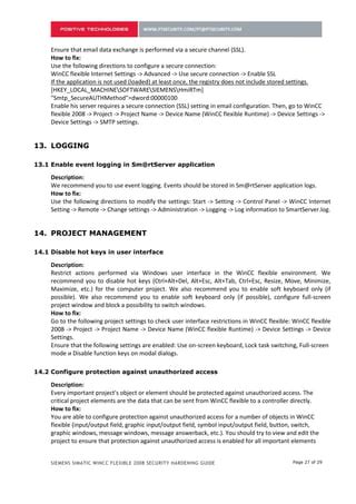 PT Siemens WinCC Flexible Security Hardening Guide PDF