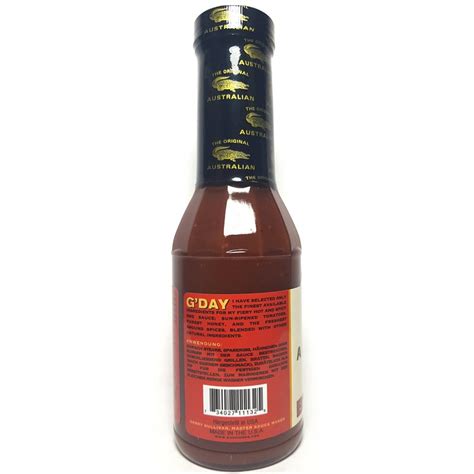 The Original Australian Hot And Spicy Bbq Sauce 355ml