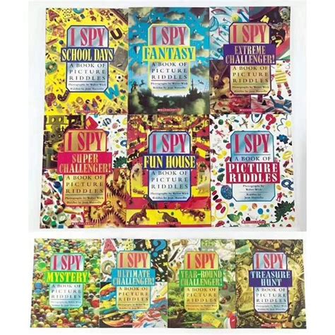 "10 Books Box Set I Spy Ultimate Collection Visual Discovery English ...