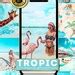 TROPIC 10 Presets Mobile Desktop Lightroom For Instagram Etsy