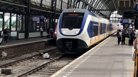 4K NS SLT Sprinter Light Train 2619 Komt Binnen In Amsterdam