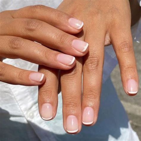 Your Guide To A Vanilla French Manicure Nail Colour Inspo