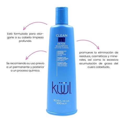 Shampoo De Limpieza Profunda Detox Clean Me Kuul 300 Ml PINK FASHION