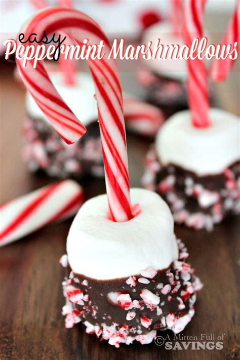 Easy Chocolate Peppermint Marshmallows