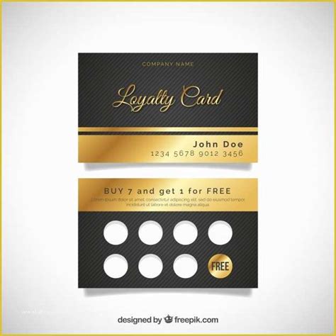 Loyalty Card Template Psd Free Of Stamp Vectors S and Psd Files ...