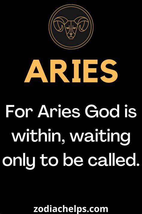 Aries Quotes To Understand Better This Zodiac Sign In Aries