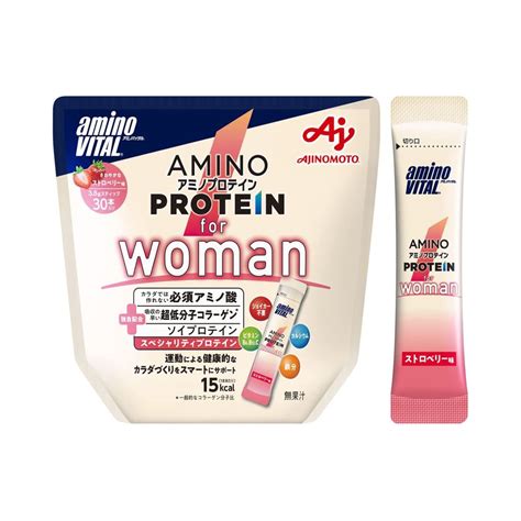 Get Amino Vital Amino Protein For Woman Strawberry Flavor G X