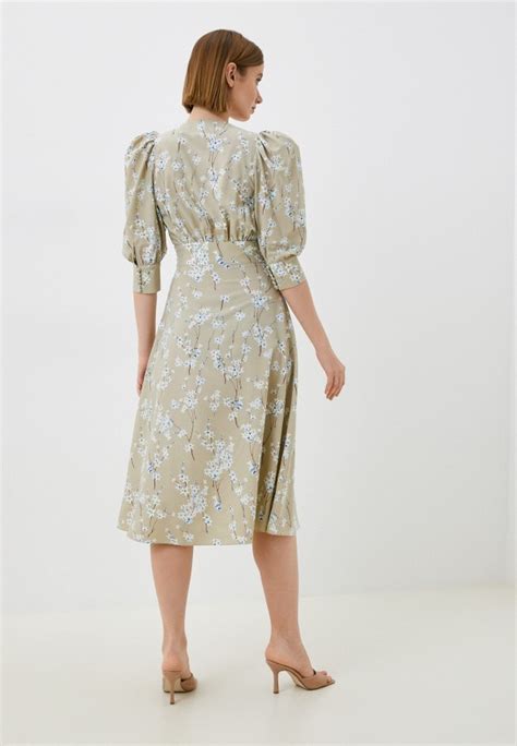 Платье Rich Naked Ilona trapeze midi dress цвет бежевый MP002XW16AIN купить в интернет