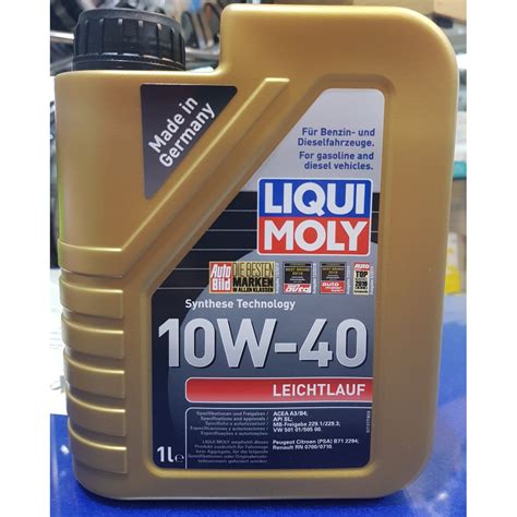 Oli Liqui Moly 10w40 Homecare24