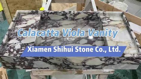 Shihui Custom Natural Stone Bathroom Sinks Wash Basin Solid Calacatta