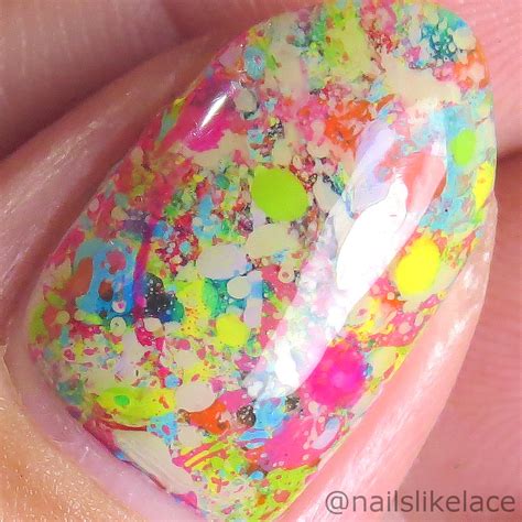 NailsLikeLace: Rainbow Splatter with Camouflaged Bats: A Weekly Dose of ...