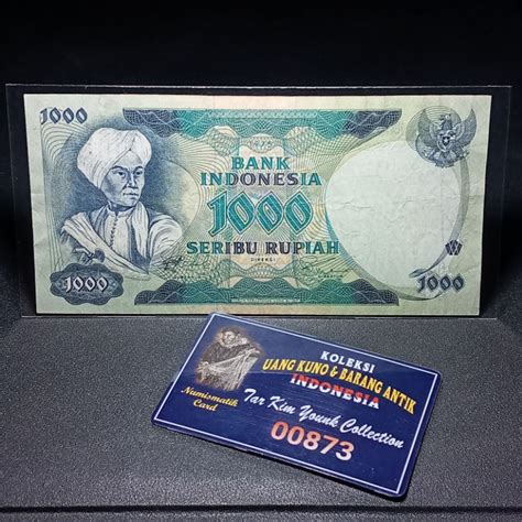 Jual KLN092463 Original UKI 1000 Rupiah Diponegoro Tahun 1975 Shopee