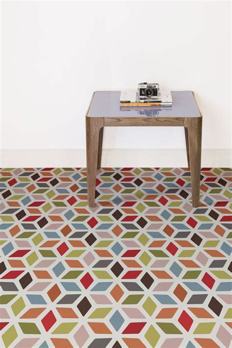 Colourful Retro Vinyl Flooring | Retro vinyl flooring, Vinyl flooring ...