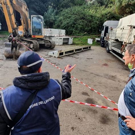 Messina La Morte Di Salvatore Ada In Un Cantiere Del Viadotto Ritiro