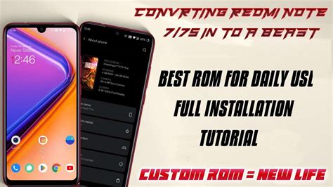 Best Custom Rom For Redmi Note 7 7s In 2024 How To Install Custom