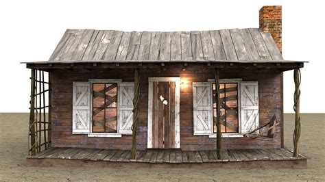 Evil Dead Cabin 3d Model 10 3ds Blend Fbx Obj Free3d