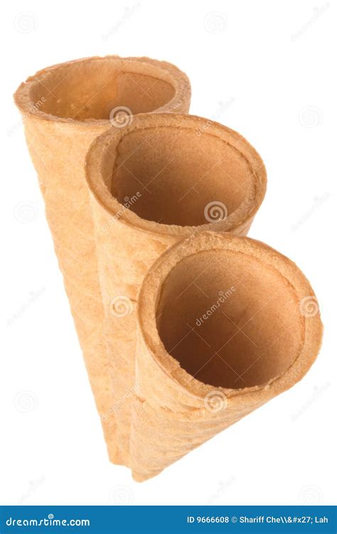 Ice Cream Cones Isolated Stock Photo Image Of Snack Isolated