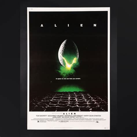 Lot 17 - Online Poster Auction - US 40 x 60 Poster, 1979 | ALIEN (1979)