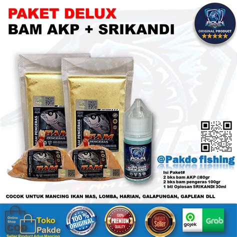 Jual PAKET DELUX BAM AMIS KUNING ESSEN SRIKANDI Sepaket Essen Umpan