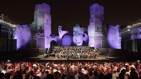 Romes Summer Opera Festival Returns To The Baths Of Caracalla