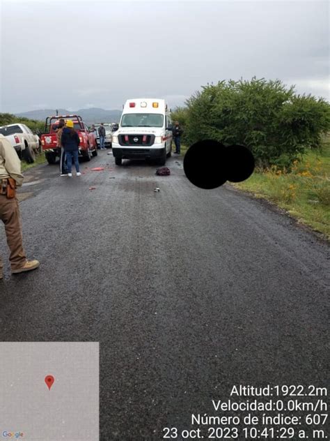 Mujer motociclista falleció tras accidente Notigram