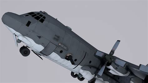 3D plane Lockheed AC-130 Spooky II | CGTrader