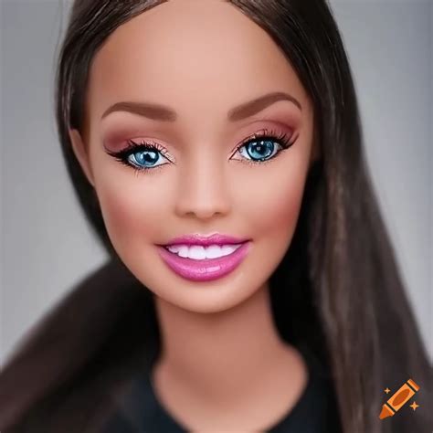 Realistic Barbie Portrait With Natural Features On Craiyon