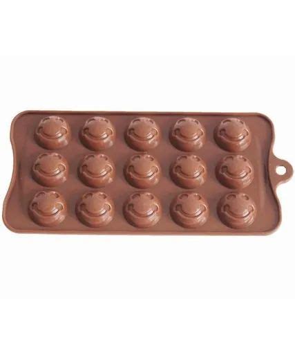 Brown Silicone Chocolate Mold For Home Baking Using At Rs 36 Piece In