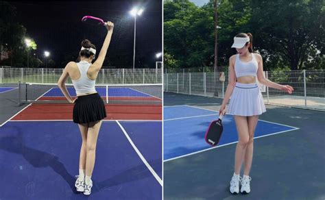 Sàn Diễn Thời Trang Pickleball Đại Chiến Váy Siêu Ngắn Của Các Người đẹp