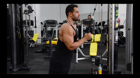 Triceps Pulley Na Corda Polia Alta 4personal YouTube