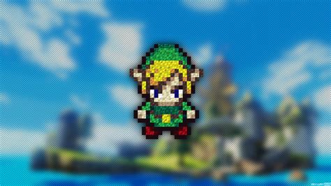 Papel De Parede Liga O A Lenda De Zelda Trixel Pixel Arte