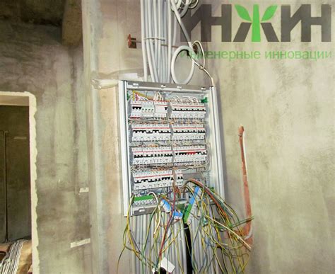 Монтаж электрики в доме из Porotherm 576
