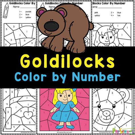 Goldilocks The Three Bears Coloring Pages