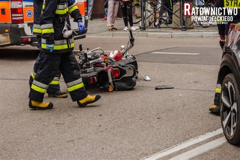 Wypadek W Centrum E Ku Kobieta I Dziecko Poszkodowane W Wyniku