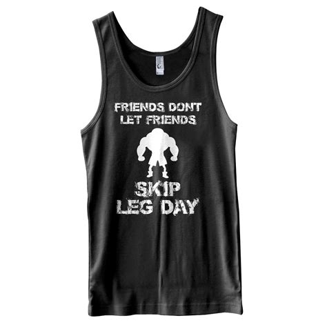 Workout Tank Top | Leg Day Tank Top | Gifts for Weightlifters